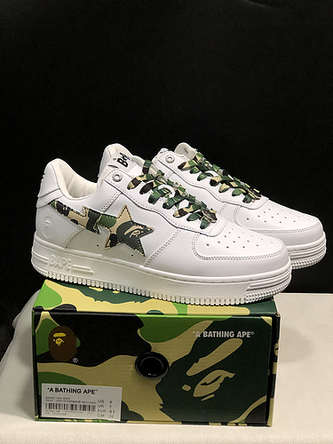 BAPE STA Ape Human head low-top fashion trend shoes men's shoes 36-45 yards-0240aa4a